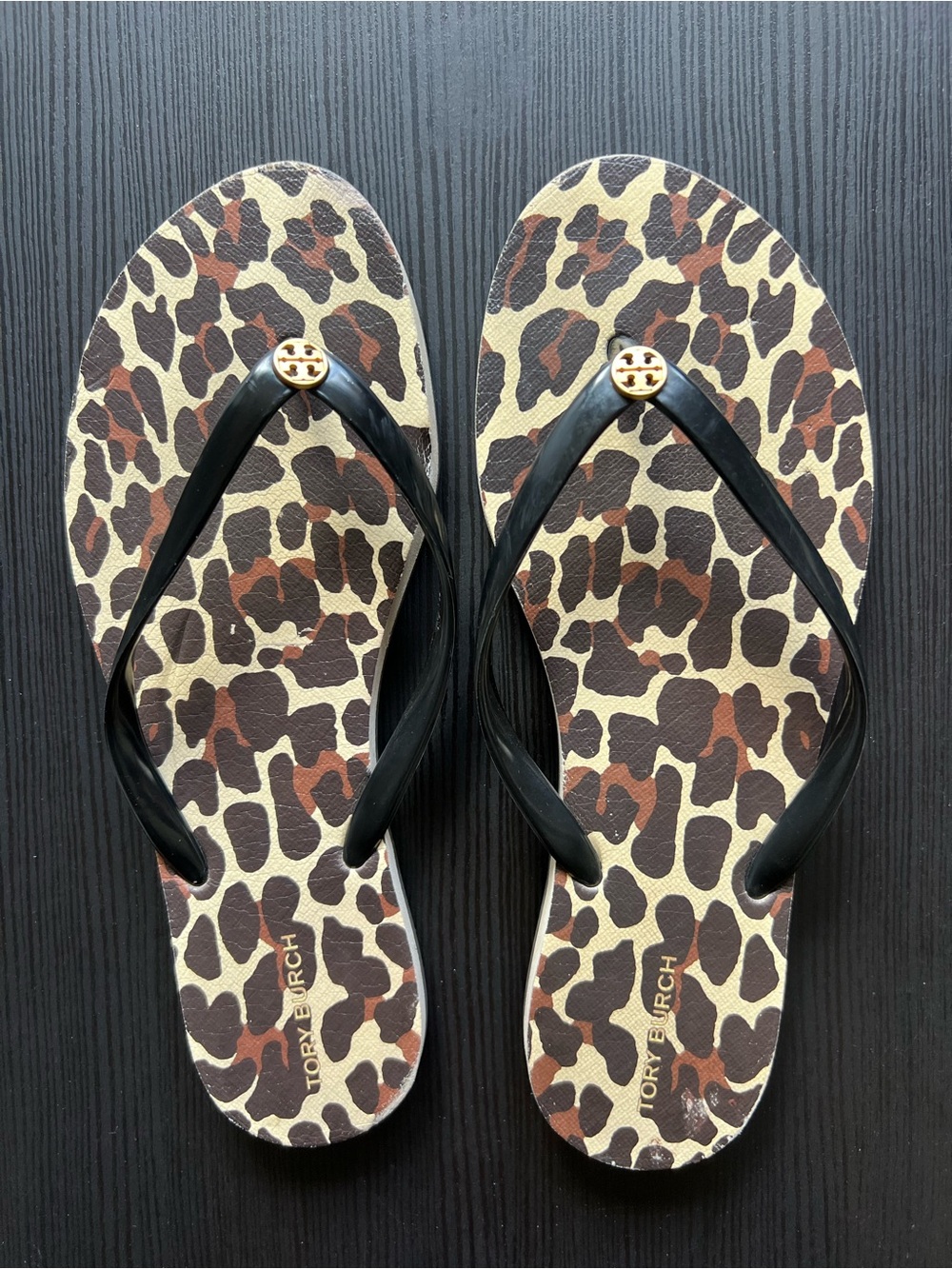Tory Burch Leopard Sandals